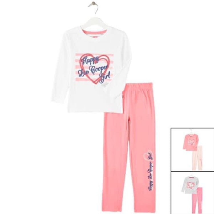 Picture of LC11720- COTTON GIRLS LEE COOPER PYJAMA